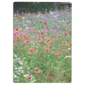 Een tuin van wilde bloemen Planner Klembord (Achterkant)