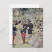 Een tuinfeest in de Elysee Uitnodiging Briefkaart (Voorkant / Achterkant)