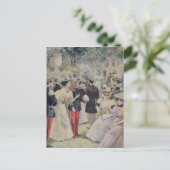 Een tuinfeest in de Elysee Uitnodiging Briefkaart (Staand voorkant)