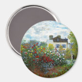 Een tuinmagneet van een kunstenaar magneet (Voorkant / Achterkant)