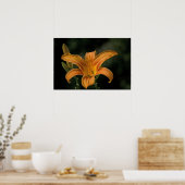 Een tuinprint om van te genieten poster (Keuken)