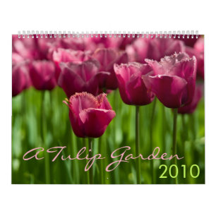 Een Tulip Garden 2010-kalender Kalender