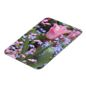 Een tulp in Luxemburg Gardens, Parijs, Frankrijk Magneet (Linkerzijde)