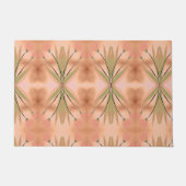 Een tulpenontwerper Vloermat met pinken Deurmat (Voorkant)