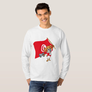Een Tunesisch Fan Hond T-Shirt