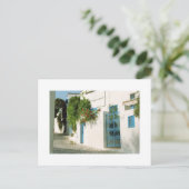 Een Tunesisch Street Briefkaart (Staand voorkant)