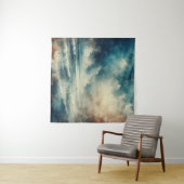 Een turbulente oceaanscène oude foto wandkleed (In Situ (horizontaal))