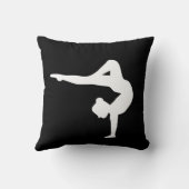 Een turner/danser kussen (Achterkant)