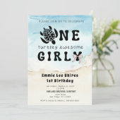 Een Turtley Geweldige Girly Kaart (Staand voorkant)