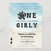 Een Turtley Prachtige Meid Kaart (Voorkant / Achterkant)