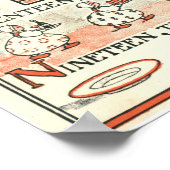 Een, twee, mijn schoenen sluiten poster (Hoek)