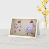 Een tweede kind kaart (Gele Bloem)