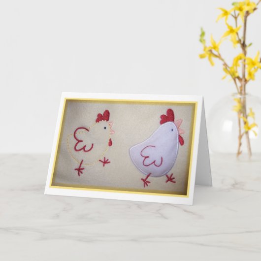 Een tweede kind kaart (Gele Bloem)