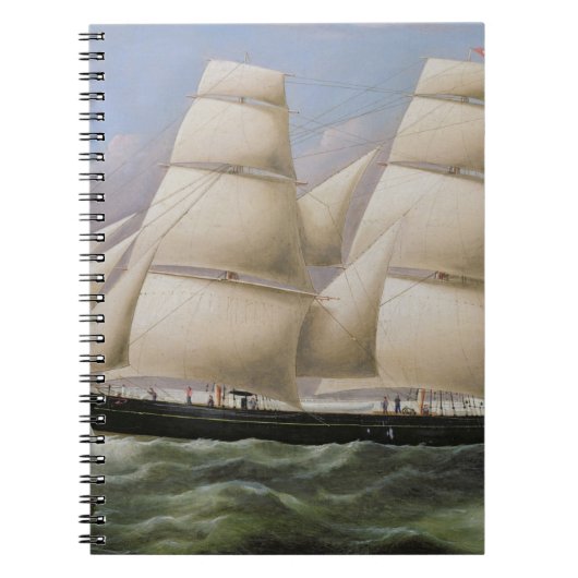 Een tweedehands Schooner van Dover (olie op canvas Notitieboek (Voorkant)