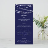 Een Twinkle Lights-menu (marine) Menu (Staand voorkant)
