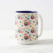 een Two-Tone koffie mok (Voorkant rechts)