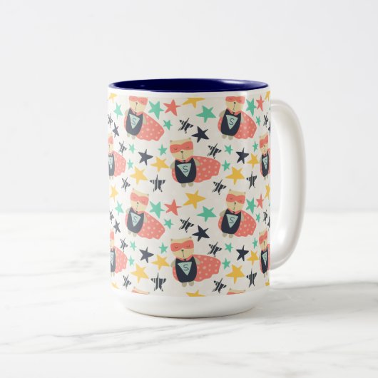 een Two-Tone koffie mok (Voorkant rechts)