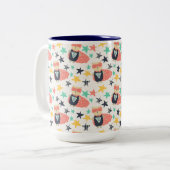 een Two-Tone koffie mok (Voorkant links)