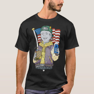 Een typisch Amerikaanse Spriggan. T-shirt