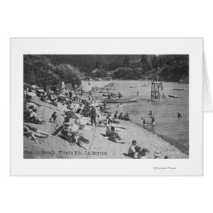 Een typische dag in Sandy Beach Monte Rio, CA