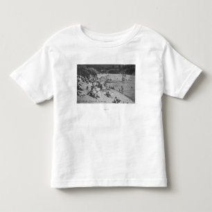 Een typische dag in Sandy Beach Monte Rio, CA Kinder Shirts