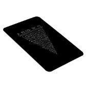 Een Typografisch segment van Pi Magneet (Rechterzijde)