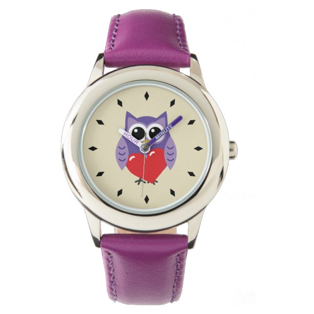 Een Uilachtige Liefde Horloge (Voorkant)