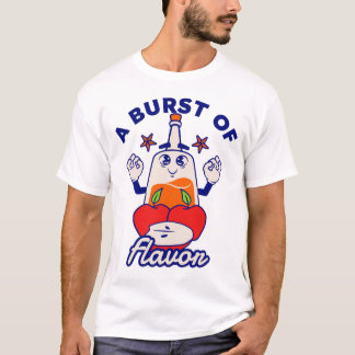 Een uitbarsting van flavon t-shirt