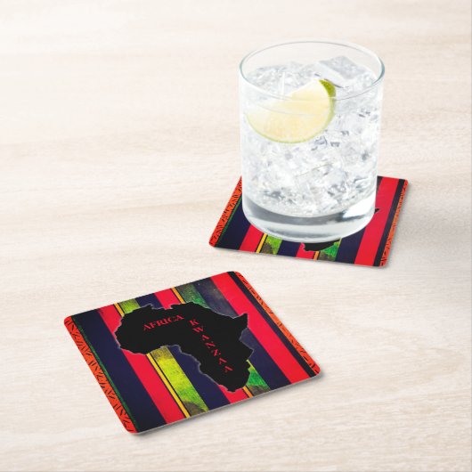 Een uitbarsting van Onderzetters op het Kwanzaa-pl (Insitu)