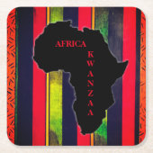 Een uitbarsting van Onderzetters op het Kwanzaa-pl (Voorkant)