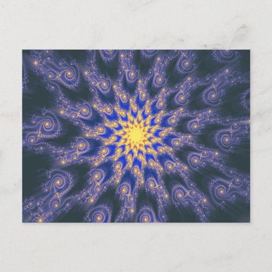 Een uitbreidend universum briefkaart (Voorkant)