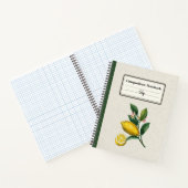 Een uitgebreide versie van Lemon Personalized Comp Notitieboek (Binnen)