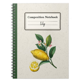 Een uitgebreide versie van Lemon Personalized Comp Notitieboek