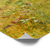 Een uitgestrekt weidelandschap met ganzen poster (Hoek)