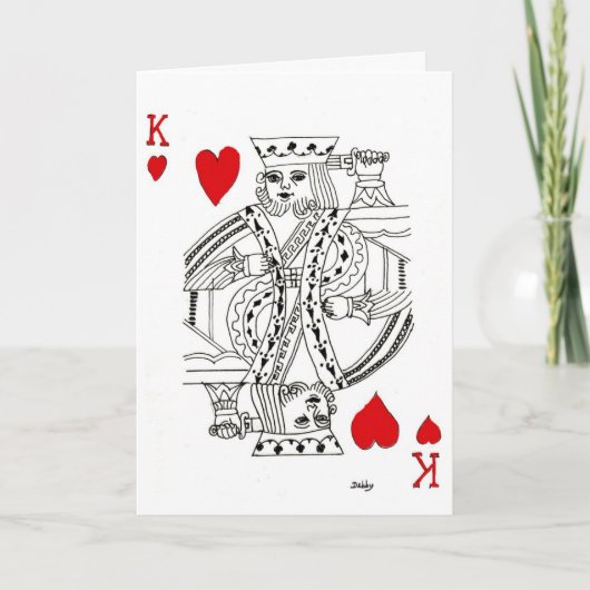 Een uiting van liefde voor Hem Feestdagen Kaart (Voorkant)