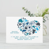 Een uitnodigende uitnodiging voor moederliefde (Staand voorkant)