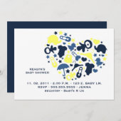 Een uitnodigende uitnodiging voor moederliefde (Voorkant / Achterkant)