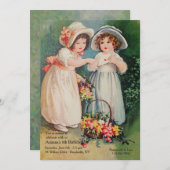 Een  uitnodiging (Voorkant / Achterkant)