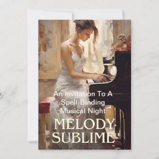 Een uitnodiging Kaart voor de esthetisch geneigd