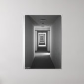 Een uitnodiging, kunstarchitectuurstudie canvas afdruk (Voorkant)