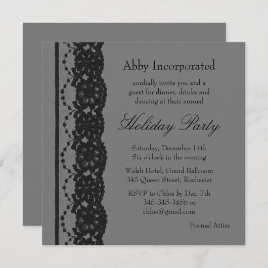 Een uitnodiging tot het indienen van een spotje gr (Voorkant / Achterkant)