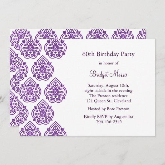 Een uitnodiging tot vrijlating (Voorkant / Achterkant)