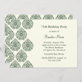 Een  uitnodiging tot vrijlating (Voorkant / Achterkant)