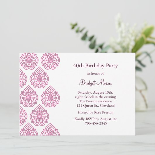 Een  uitnodiging tot vrijlating (Staand voorkant)