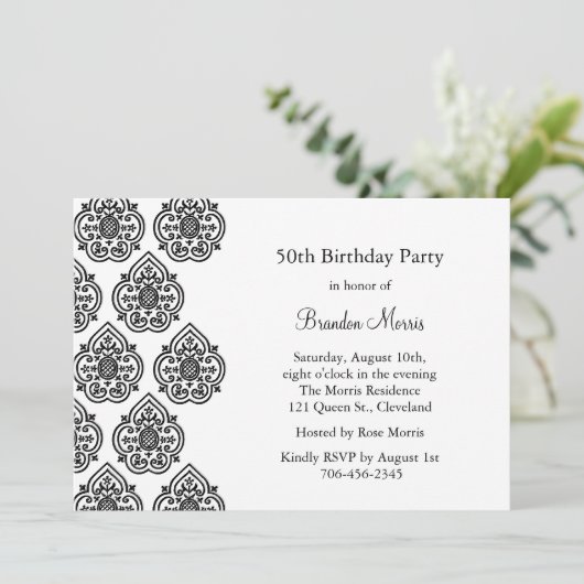 Een  uitnodiging tot vrijlating (Staand voorkant)