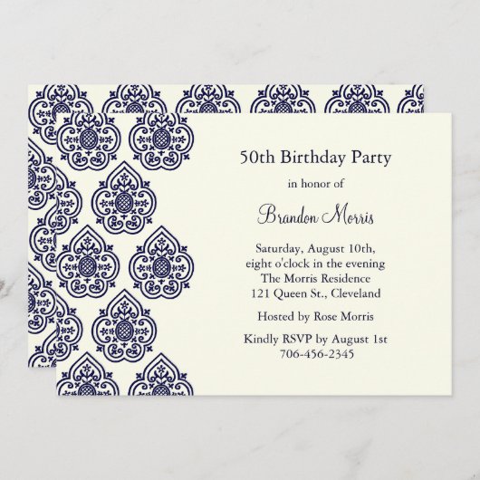 Een  uitnodiging tot vrijlating (Voorkant / Achterkant)