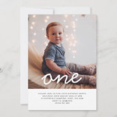 Één Uitnodiging van de Eerste Dag van de Foto van  (Voorkant)