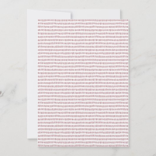 Een uitnodiging voor Bunny Birthday Party (Achterkant)