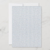 Een uitnodiging voor Bunny Birthday Party (Achterkant)