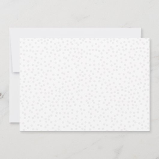 Een uitnodiging voor 'Bunny Easter Spring Birthday (Achterkant)